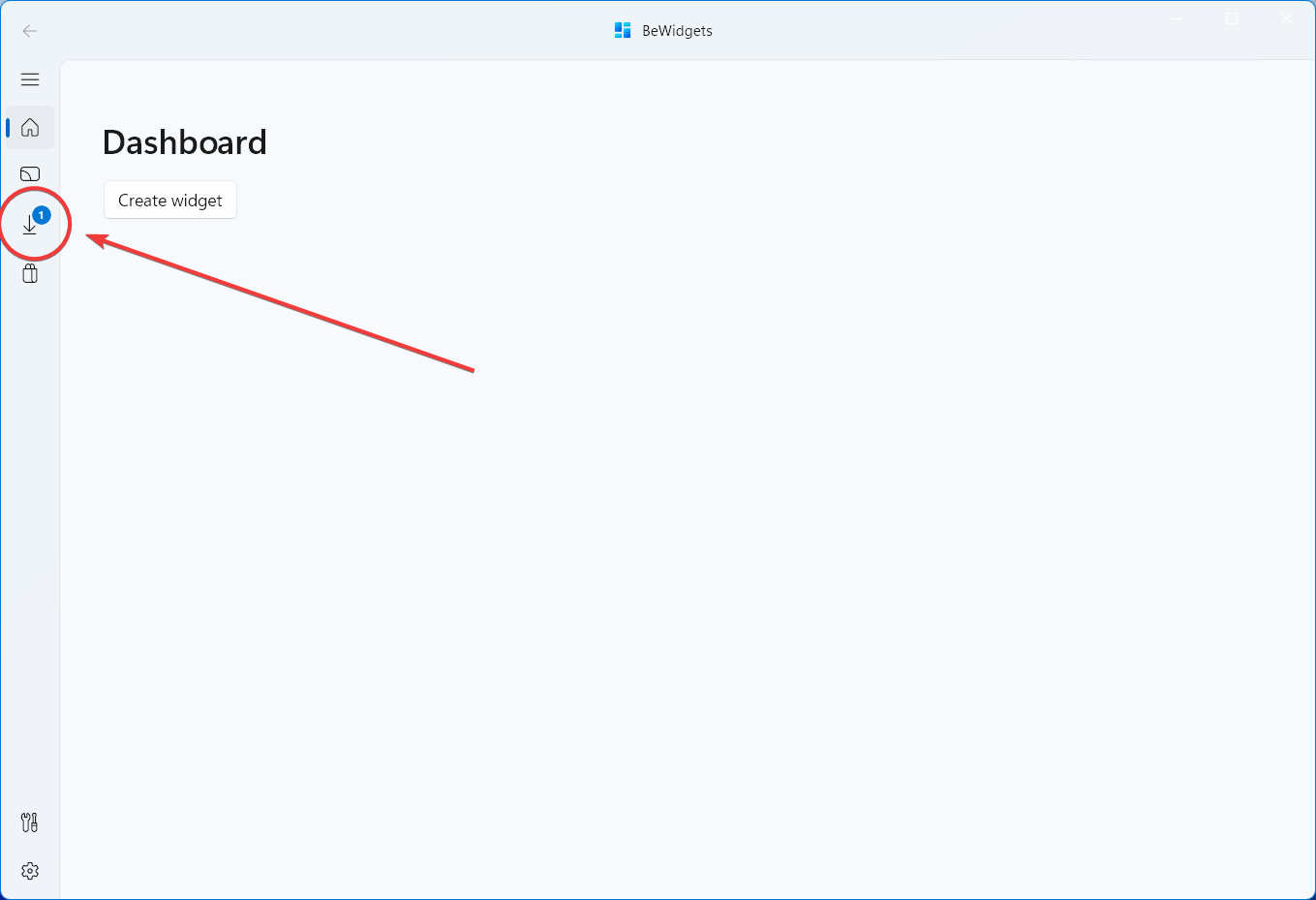 BeWidgets - Installed widgets